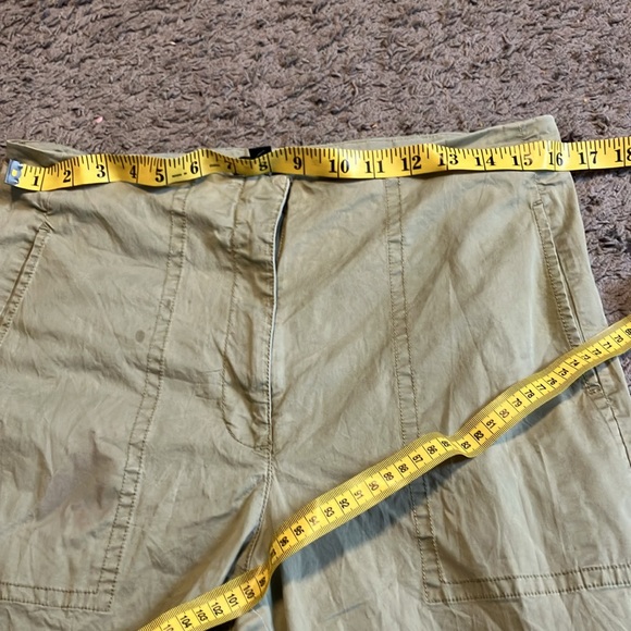 J. Crew Olive Wide Leg Pants - Picture 5 of 9